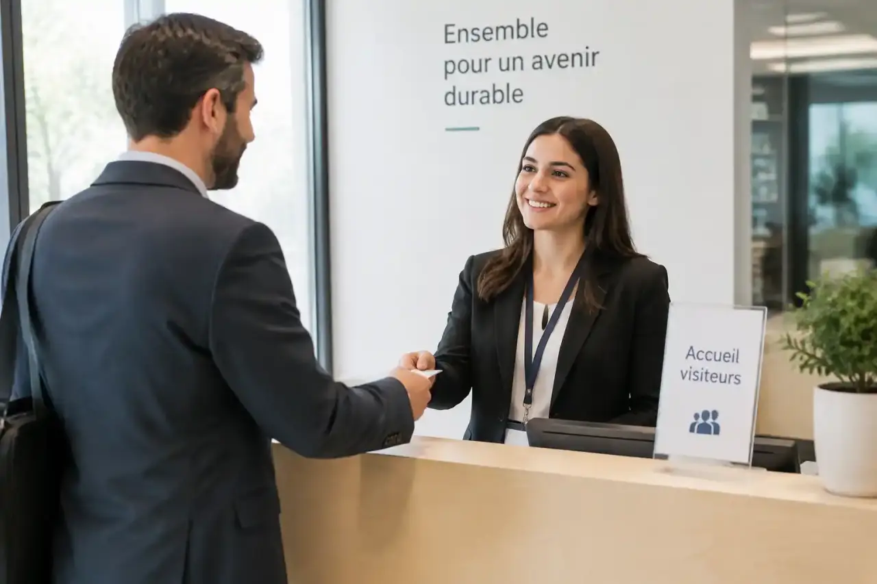 gestion des visiteurs en entreprise
